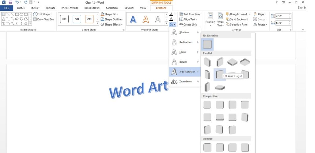 how to use word art in ms word : का उपयोग कैसे करें  पूरी जानकारी